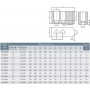 Кулачки токарные EY-15130 прямые высокие сырые 