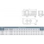 Кулачки токарні YU-0100S прямі загострені сирі 