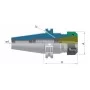 Цанговий патрон SKB.50.100.ER16 Хвостовик SKB 50 Цанга ER16 Виліт 100 Діаметр гайки 32 SeRiNex (Італія)